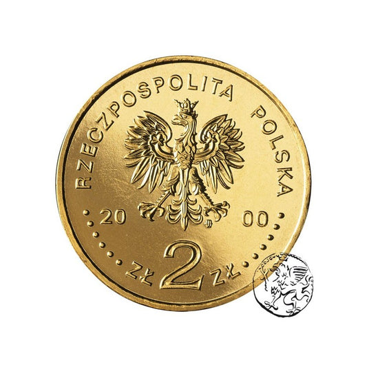 III RP, 2 złote, 2000, Bunt Grudzień 1970