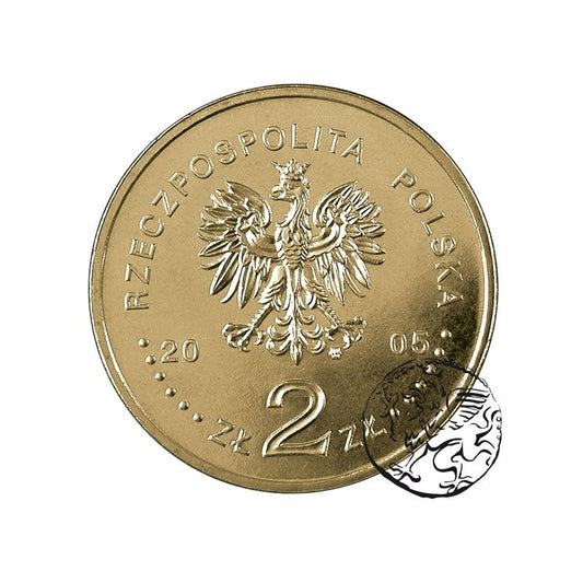 III RP, 2 złote, 2005, Mikołaj Rej
