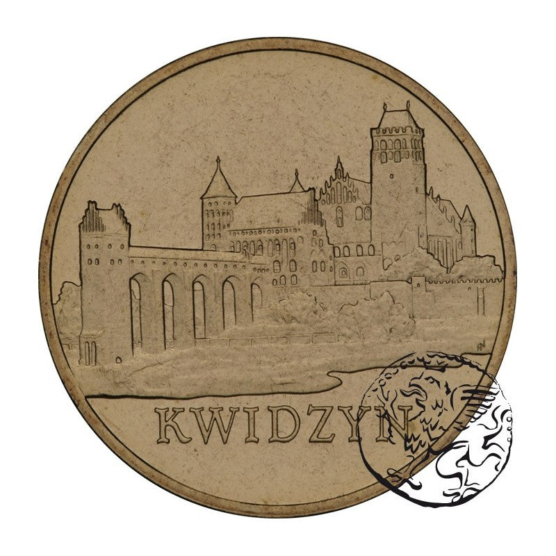 III RP, 2 złote, 2007, Kwidzyn