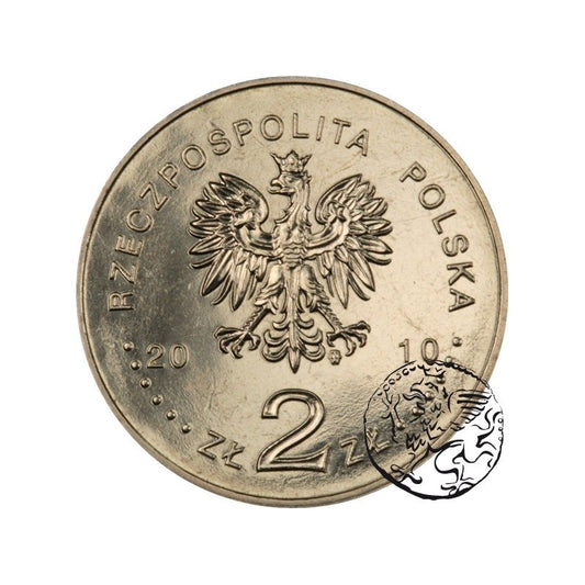 III RP, 2 złote, 2010, Polski Sierpień 1980