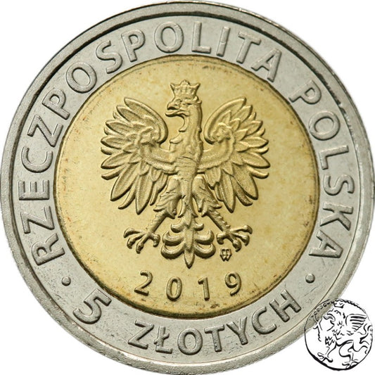 III RP, 5 złotych, 2019, Odkryj Polskę – Zabytki Fromborka