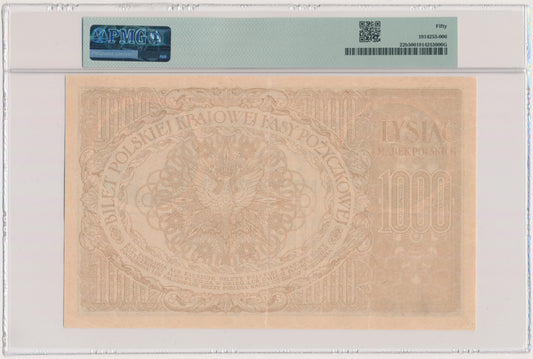 1.000 marek 1919 – Ser.AD – PMG 50