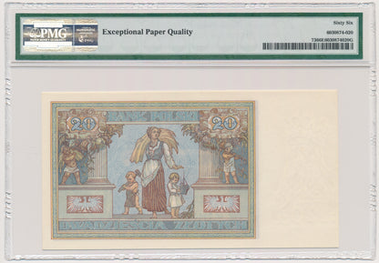 20 złotych 1931 – AB. – PMG 66 EPQ