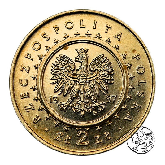 III RP, 2 zł,1997, Zamek Pieskowa Skała