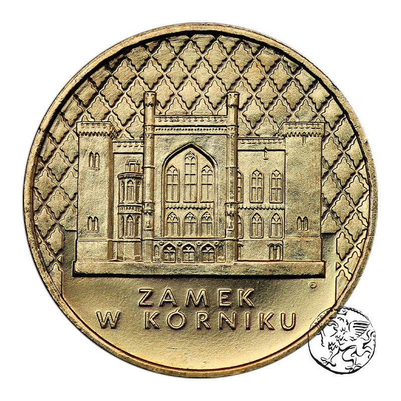 III RP, 2 złote, 1998, Zamek w Kórniku