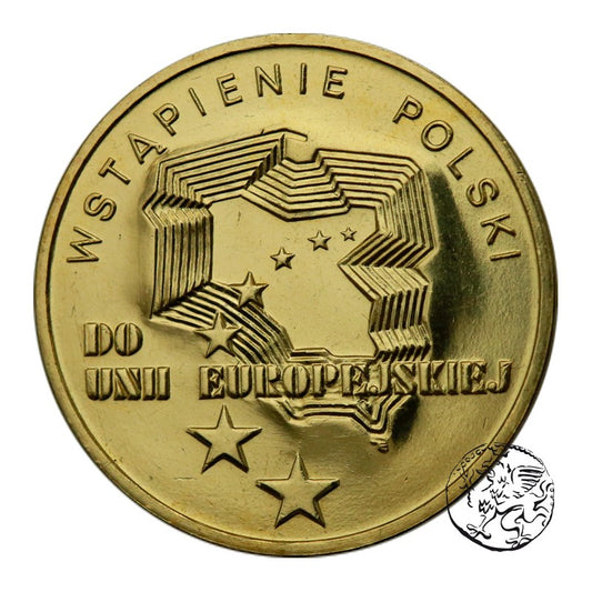 III RP, 2 złote, 2004, Polska w Unii Europejskiej