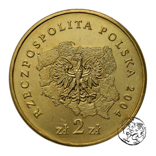 III RP, 2 złote, 2004, Województwo Małopolskie