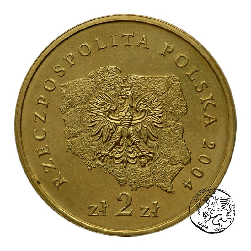 III RP, 2 złote, 2004, Województwo Podkarpackie