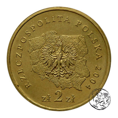 III RP, 2 złote, 2004, Województwo Podkarpackie