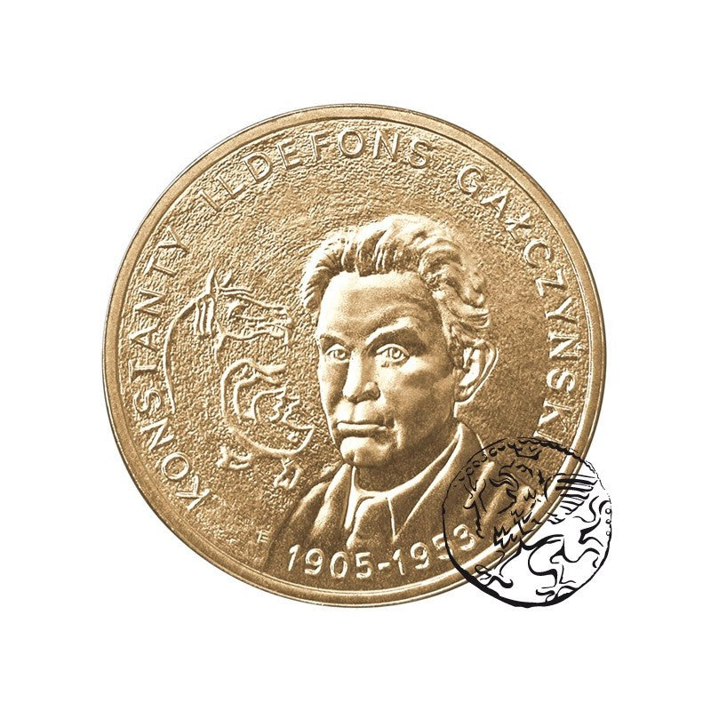 III RP, 2 złote, 2005, Konstanty Gałczyński