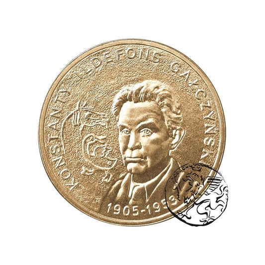 III RP, 2 złote, 2005, Konstanty Gałczyński