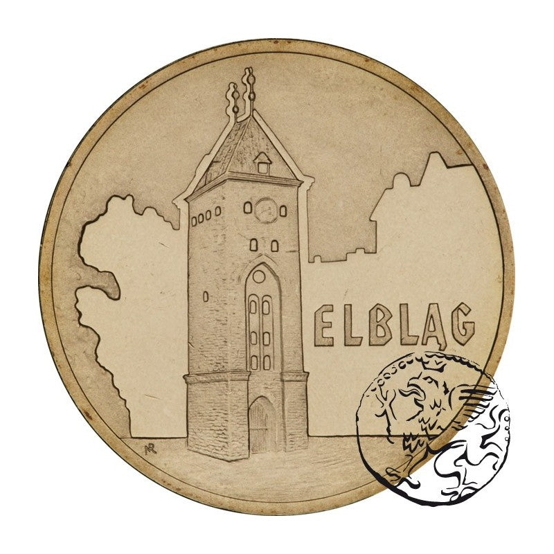 III RP, 2 złote, 2006, Elbląg