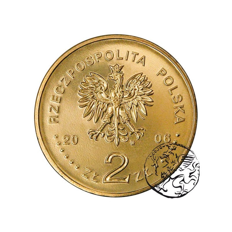 III RP, 2 złote, 2006, Statut Łaskiego