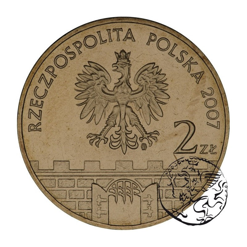 III RP, 2 złote, 2007, Gorzów Wielkopolski