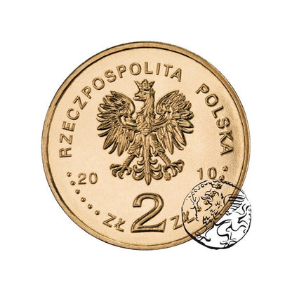 III RP, 2 złote, 2010, Katyń
