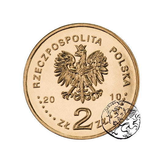 III RP, 2 złote, 2010, Katyń