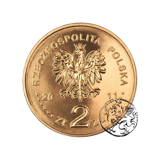 III RP, 2 złote, 2011, J. Przybora, J. Wasowski