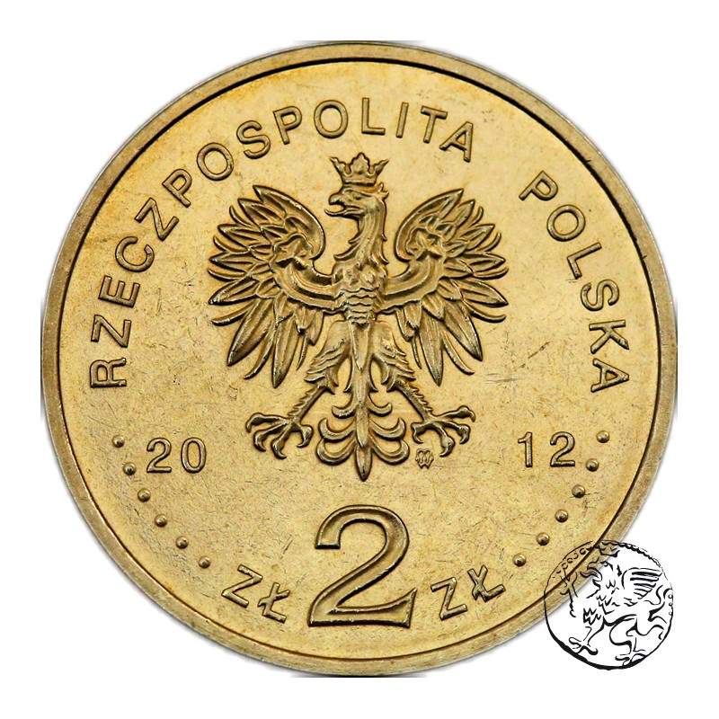 III RP, 2 złote, 2012, Krzemionki Opatowskie