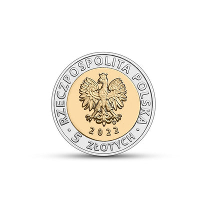 III RP, 5 złotych, 2022, Odkryj Polskę – Klasztor pobenedyktyński na Świętym Krzyżu
