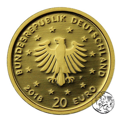 Niemcy, 20 euro, 2018, Uhu - Puchacz
