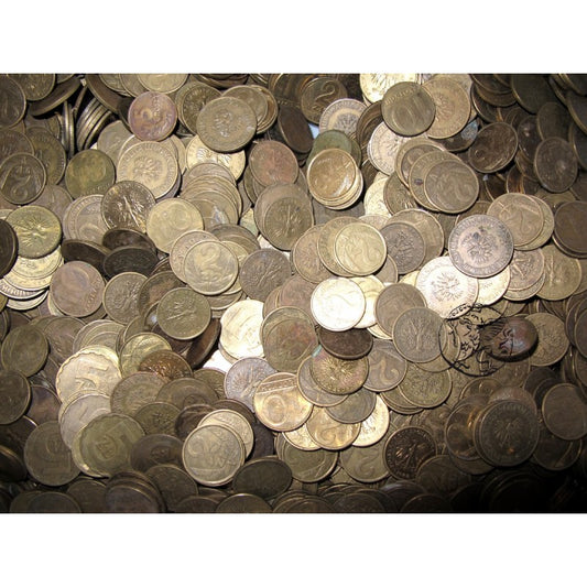 PRL, Monety Mosiężne, 1 kilogram MIX